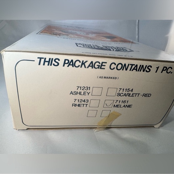 GWTW Melanie Hamilton Doll from Gone with the Wind - Picture 7 of 8